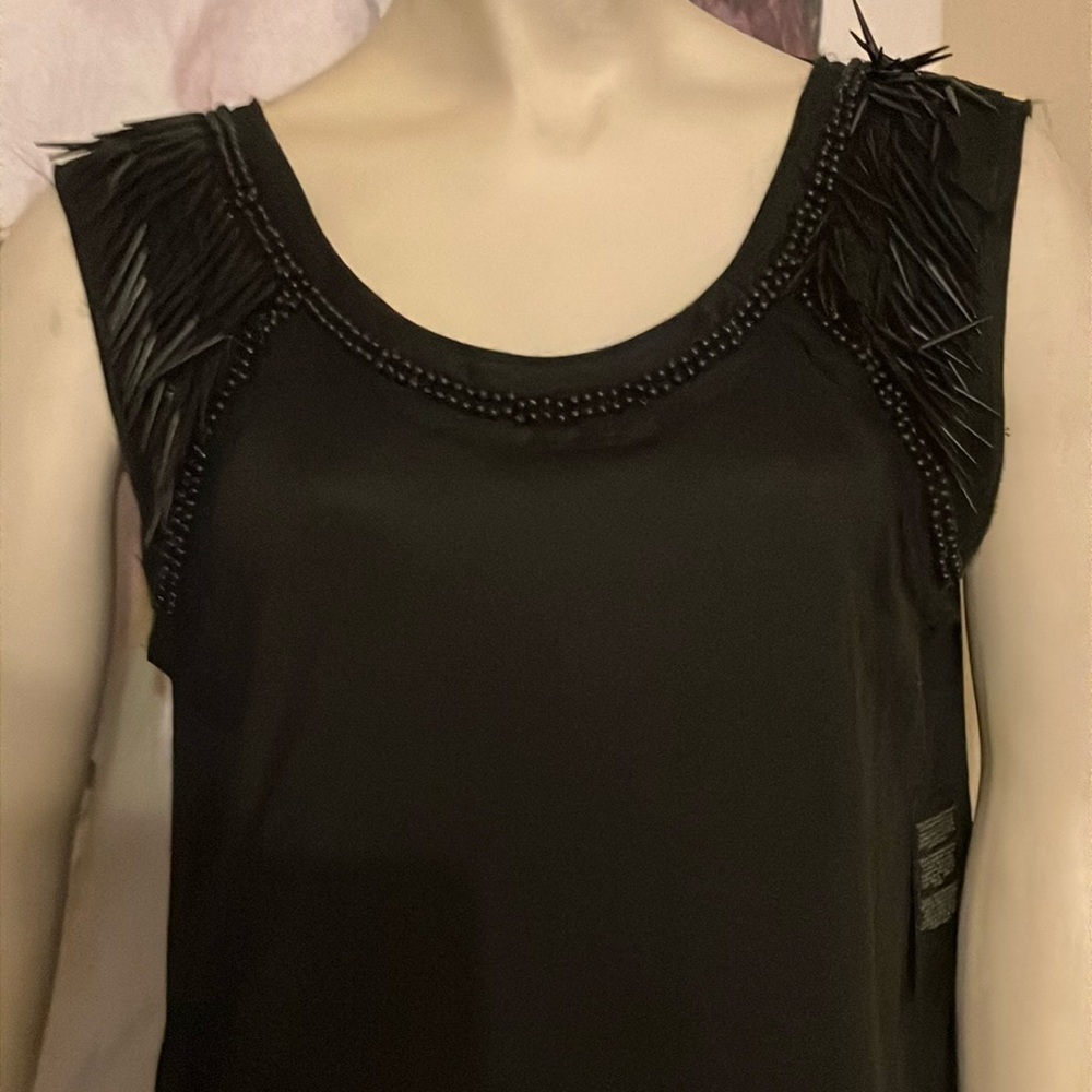 Black Sleeveless Top